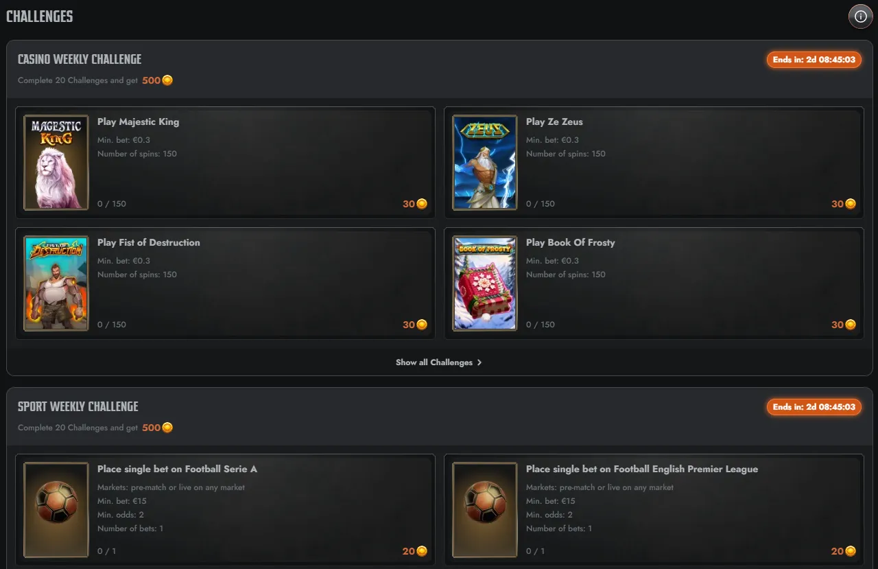 Gransino casino and sportsbook promotion display