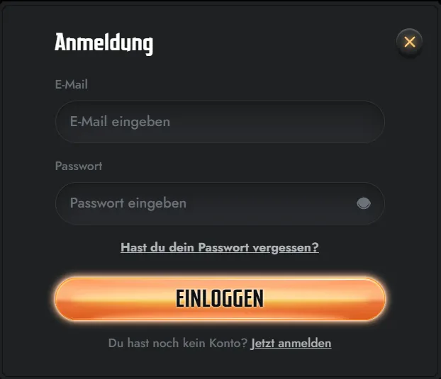 Illustration zum Gransino-Login und sicheren Kontozugang