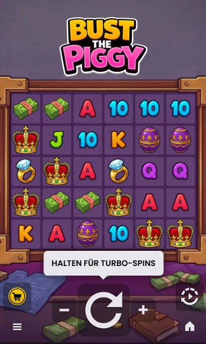 Casino-Angebot von Gransino auf dem Mobilgerät