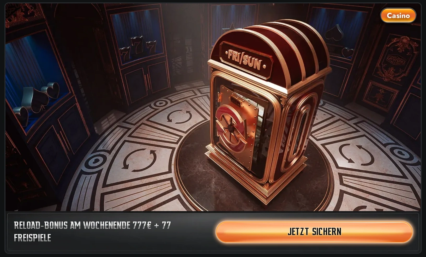 Casino-Promotions, Reloads und Cashback bei Gransino