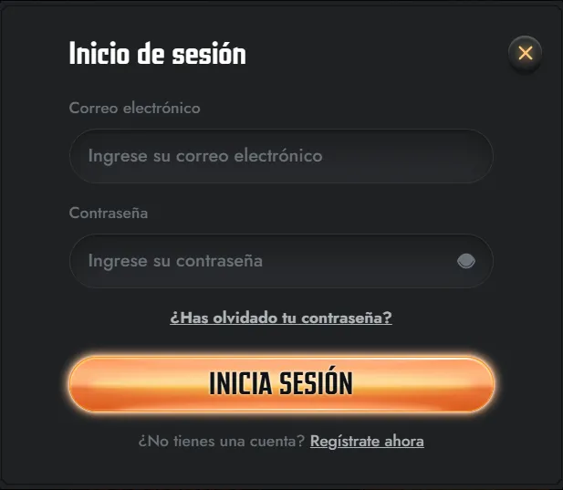 Accede a tu cuenta de Gransino desde la pantalla de inicio