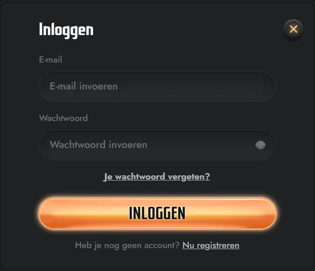 Illustratie van een gebruiker die zich bij Gransino aanmeldt