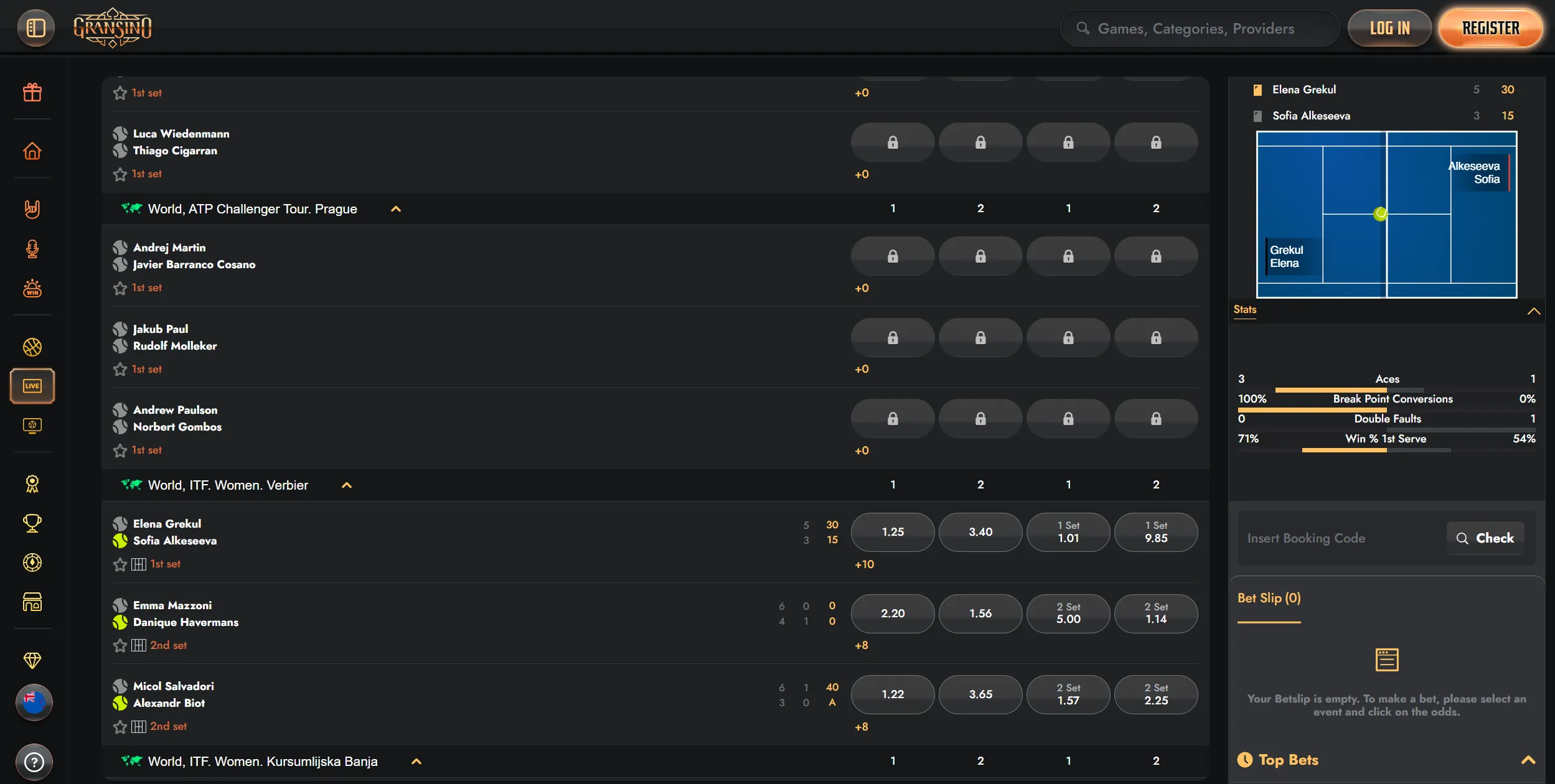 Sports coverage including major leagues and competitions