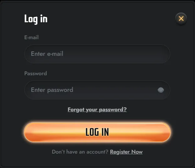 Secure Gransino account login on desktop or mobile browser