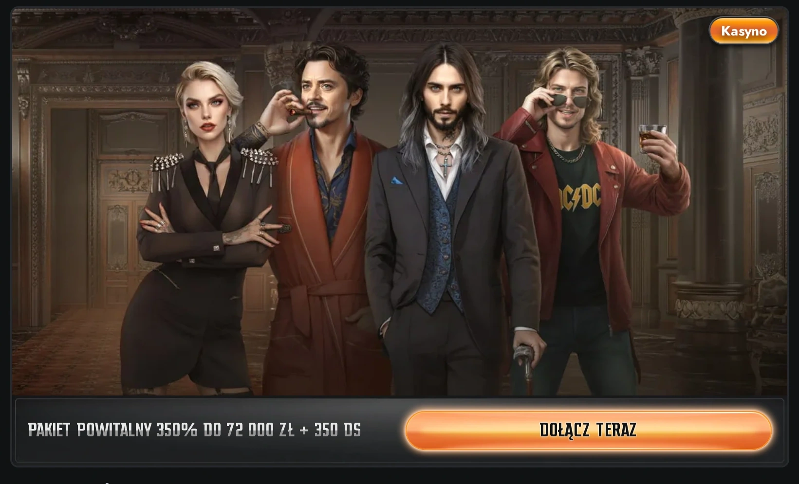 Kasynowy bonus powitalny Gransino z free spinami